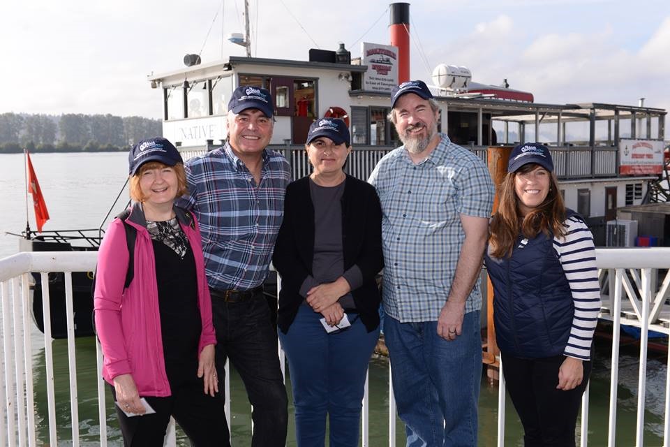 017 FBC took part in Canadian Heritage River celebrations by hosting paddle wheeler tours on the Fraser River for the volunteers of community organizations