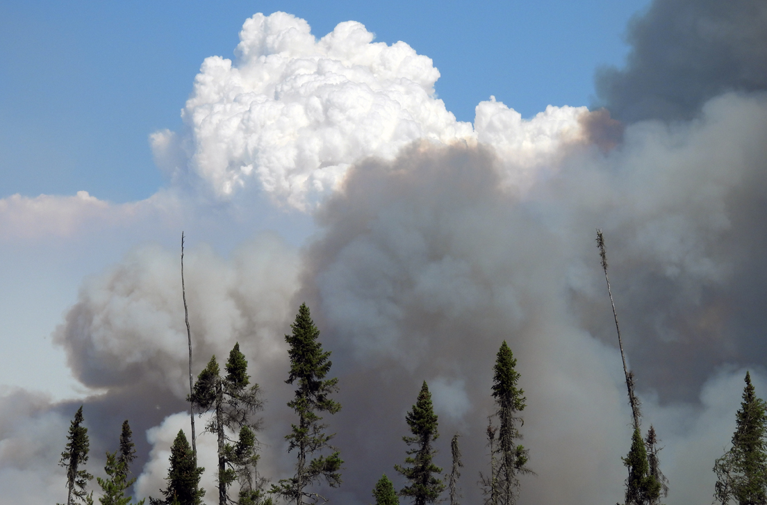 Bloodvein River Wildfires