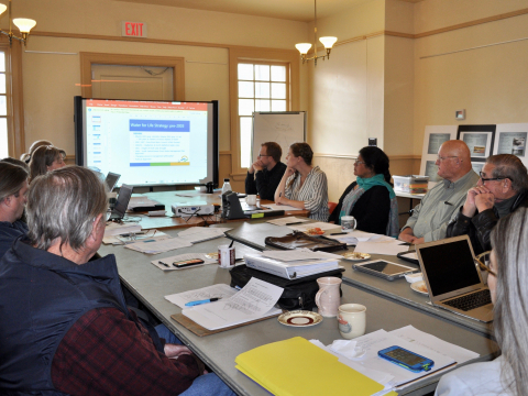Members of the AWC Executive and Technical Advisory Committee Meeting Photo: Lisa Allan, AWC