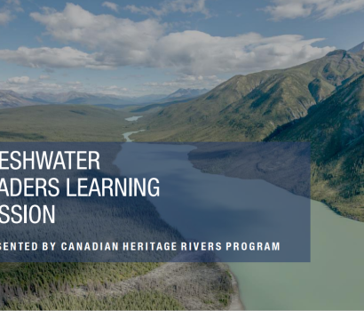 Freshwater Leaders Learning Session