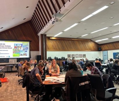 La GRCA et le Collaborative Water Program ont organisé un atelier d'une demi-journée sur les valeurs patrimoniales de la rivière Grand le 30 octobre 2024.